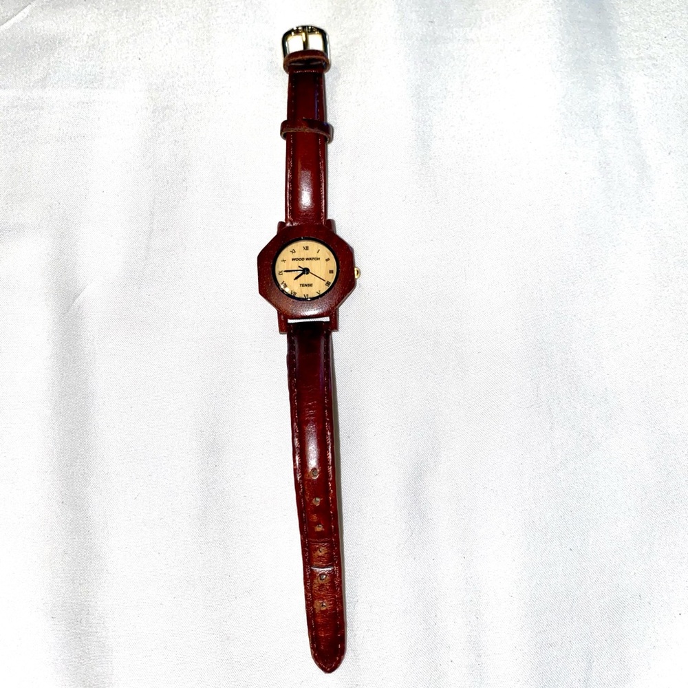 Environmentally friendly wood watch